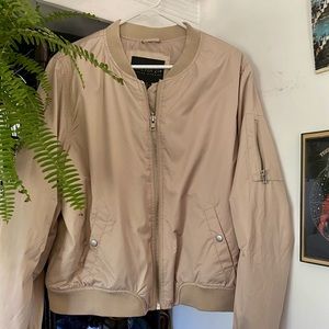 Tan Puffer jacket
